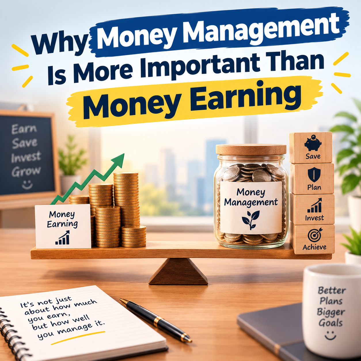 Why Money Management Is More Important Than Money Earning